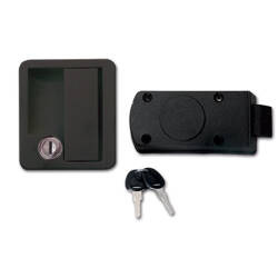 Zamek 1070 kompletny czarny