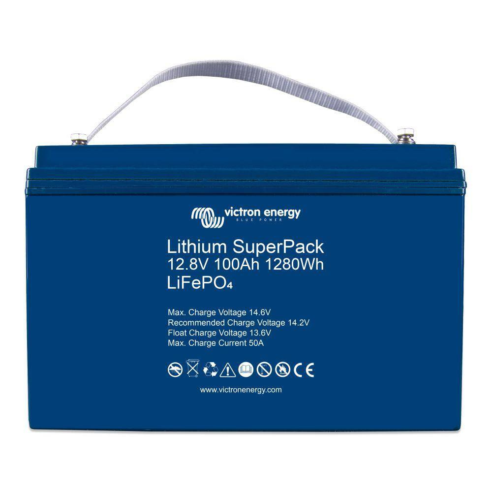 Akumulator Lithium SuperPack 12,8V/100Ah (M8) duży prąd Victron