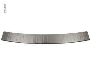 Osłona zderzaka Carbest wykonana ze szczotkowanej stali nierdzewnej, krótki rozstaw osi