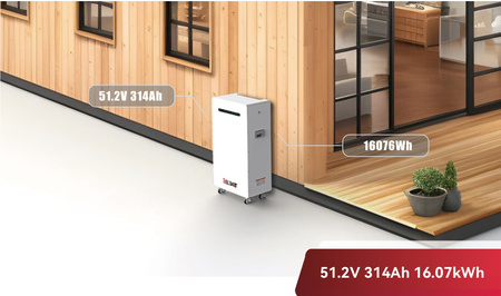 Akumulator BSL BATT 51.2V 314Ah 16kWh LiFePO4 B-LFP48-300PW