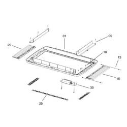 Kompletna rama wewnętrzna do napędu elektrycznego