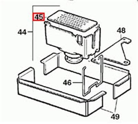 Siatka przeciw owadom TRUMA S-5002/S-5004 na gaz ziemny
