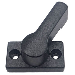 Door Connecting Latch, black, 8 mm