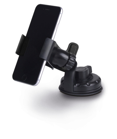 Carbest Uchwyt uniwersalny na nawigację i telefon z przyssawką, obrót 360° - zacisk do 105 mm