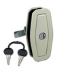 Salino white FIAT lock with cylinder and keys