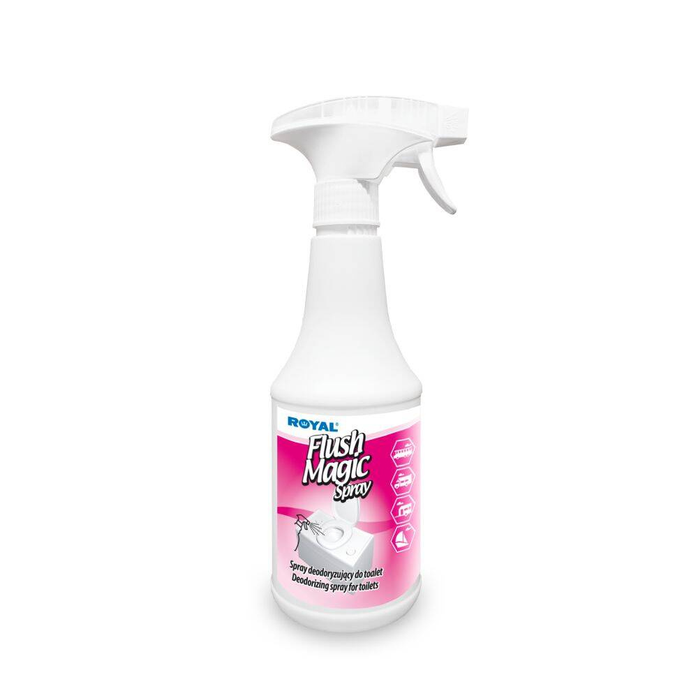 ROYAL Flush Magic Spray 500 ml portable toilet spray