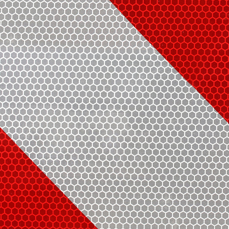 EAL 2-in-1 Warning Sign made of Aluminum, Red-White, 50x50 cm