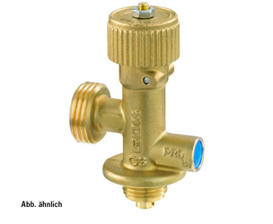 Zawór do butli z butanem M16x1,5 (GAZ) x AG Shell