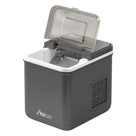 Yolco kostkarka do lodu ICM1 12/24 V i 120-240 V, 10 kg/dobę, Space Grey