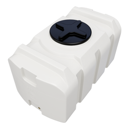 Prostokątny pojemnik 300 l UHPLAST biały