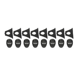Mounting Kit Cover Lead Rail Thule QuickFit, 8 Pcs.