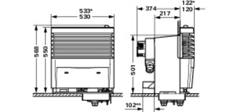 Truma Trumatic S5004 dla 1 wentylatora - 30 mbar