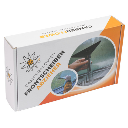 UniCamp Ściągacz Przednich Szyb Czarny 22 cm