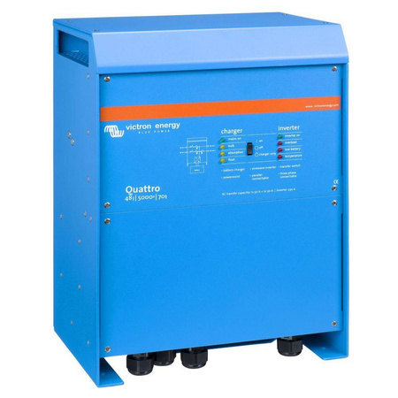 Inwerter z ładowarką Quattro 48/5000/70-100/100 230V VE.Bus Victron bez Bluetooth