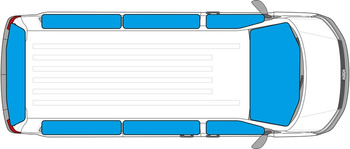 Isoflex Maty Termiczne 9szt do Mercedes Vito Tourer 2004-2014 9-warstwowe