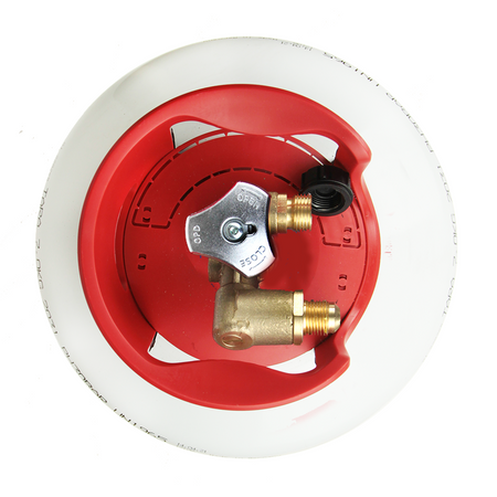 GasBank LS DUO 11 kg + zestaw do zdalnego tankowania (1.5m) DISH