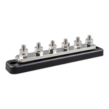 Victron Busbar 250A 2P, 6 śrub + osłona, szyna zbiorcza DC 250 A / 70 V