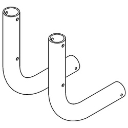 BR-SYSTEMS Konstrukcja wsparcia do kolejki wyciągu rowerowego 650g