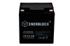 Akumulator kwasowo-ołowiowy ENERBLOCK AGM 12V, 28AH Seria JS