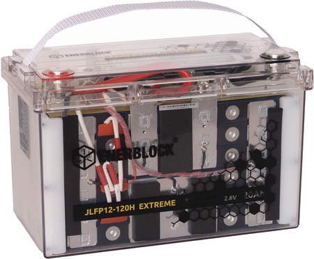 Akumulatory Enerblock LiFePO4 LITHIUM EXTREME Seria JLFP 12,8V, 120AH