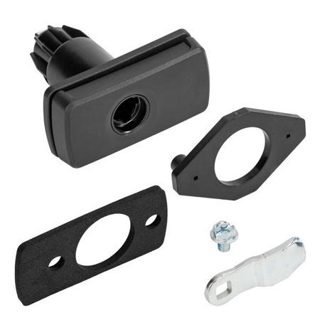 Zamek dociskowy STS Lift-and-Turn Latch Slim Line HSC – czarny