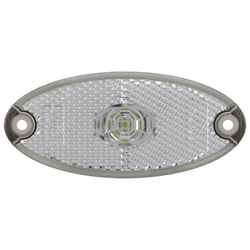 Jokon Lampa obrysowa boczna LED PLR 2012c z odblaskiem 12 V 1 W - zamiennik Knaus i LMC