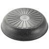 Patelnia Torre L 28cm szara plamka aluminium bez uchwytu