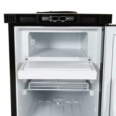Yolco lodówka kompresorowa do zabudowy RL50M 42,6 l, dwustrefowa, czarna