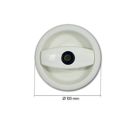 External white handle for Europa lock right