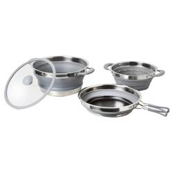 Zestaw garnków składanych Volcano Pasta Al Volvo, ø 24 cm Brunner