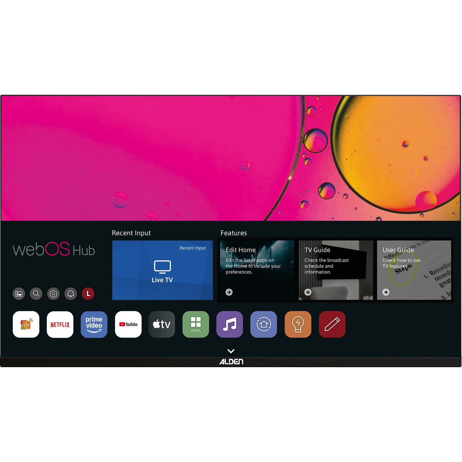 Alden telewizor Smartwide 27" 12V