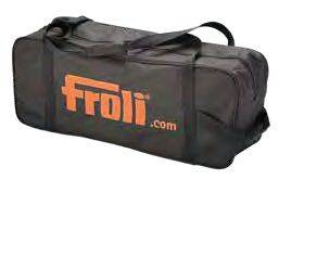 Caravan Accessories Leisure bag with 2 handholds and zipper, black