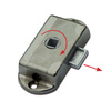 Lock Piccolo Nova right nickel-plated D15