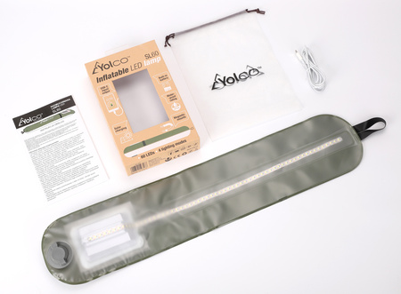 Lampa nadmuchiwana LED Yolco SL60 245lm 6300K