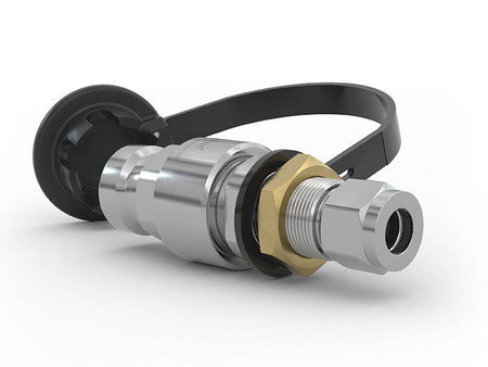 WEH® Receptacle TN1 H₂ (EC79), with tube Ø 3/8