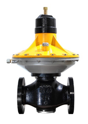 Reduktor ALFA 40BP  wyj 28-42mbar fi 4 pomarańczowy