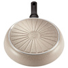 Patelnia Ledro S 20cm Beżowa Aluminium 8,2cm