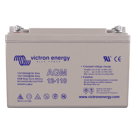 Victron AGM Deep Cycle 12 V 110 Ah akumulator AGM do pracy cyklicznej, bezobsługowy