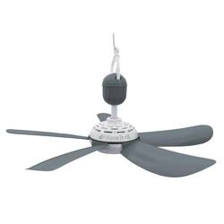 EuroTrail Wentylator sufitowy składany 230 V 8 W ø 55 cm z hakiem - markiza, namiot, przyczepa