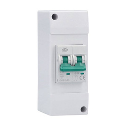 Fuse Box LS Circuit Breaker C10A in Plastic Housing