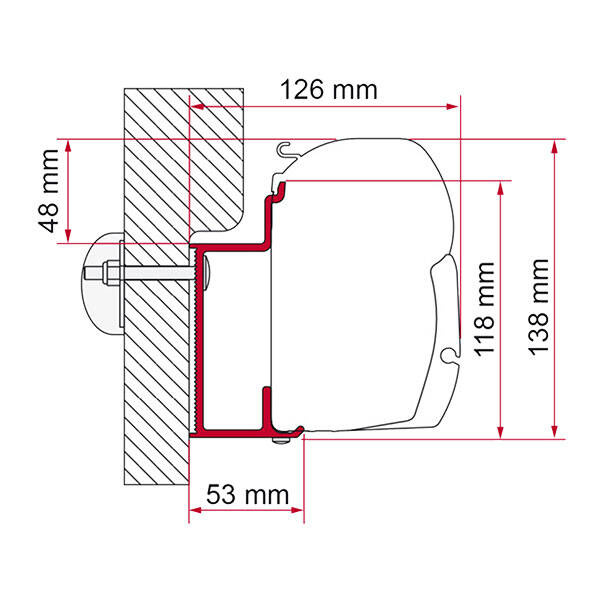 Adapter Eura Mobil Karmann 450