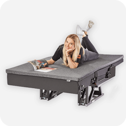 Comfort topper for Schnierle SL3 seat bench in 97 cm width