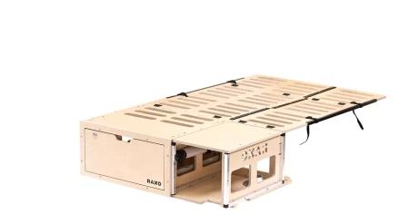 CAMP - samochodowa skrzynia kempingowa box Raxo, COMBI VAN / MINIVAN