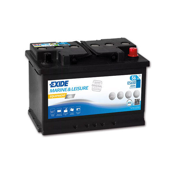 Akumulator rozruchowy i serwisowy Exide GEL - 12 V / 56 A