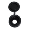 Screw cap black Ø 13 - 100 pcs.