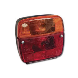 Left-right universal light with number plate