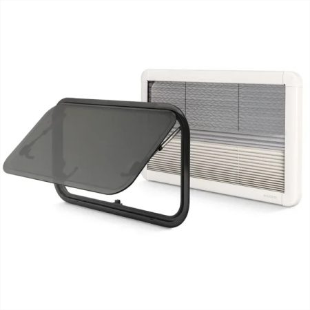 Zestaw Atlas okno ścienne + roleta 700x400 beżowy