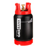 GasBank Single SLIM 5 kg Kevlar - LPG Refillable Gas Cylinder - DIN (G12 KLF) Inlet/Outlet