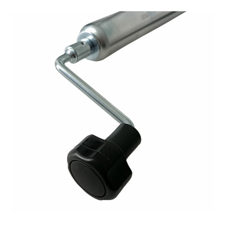 Koło podporowe z pełnej gumy 200 x 50 mm na obejmę fi 48mm, maks. 150 kg