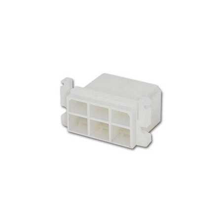 Faston holder block - female / 6-way